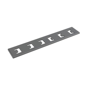 EXILITY łącznik niewidoczny prosty do łączenia szyn magnetycznych wpuszczanych 26mm / 35mm