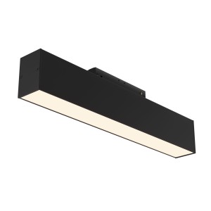 S35 Basis LED 12W 3000K 120 st 30cm lampa czarna do szyny magnetycznej