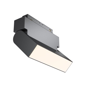 S35 Basis Rot LED 10W 3000K 120 st 13,6cm lampa czarna regulowana do szyny magnetycznej