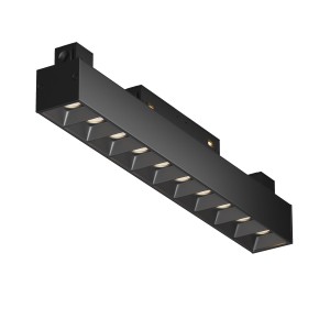 S35 Points LED 20W 3000K 24 st lampa czarna 27cm do szyny magnetycznej