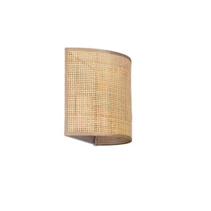 BIANCA Kinkiet LED z Rattanu Boho E14