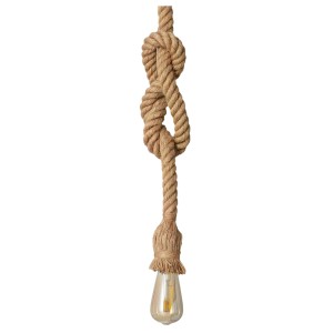 Lampa Wisząca Lina Konopna Abruzo Boho Daria E27