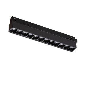 LVM FOCUS LED 9W 30 st 4000K 20,5cm oprawa liniowa czarna do szyn magnetycznych