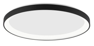 ROTA LE41475 Nowoczesna lampa sufitowa okrągła z aluminiowym pierścieniem