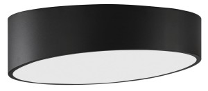 ALLEN LE41559 Nowoczesna lampa sufitowa o cylindrycznym kształcie Czarna matowa zintegrowane LED 4280 lm