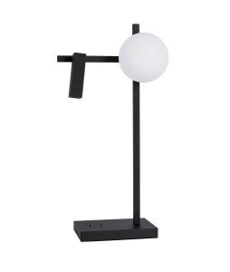 UBEDA LE41808 Lampa stołowa geometryczna z kloszem kulistym