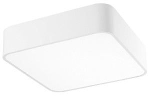 HUELVA LE42052 Nowoczesna lampa sufitowa kwadratowy klosz metalowo-akrylowa 4 źródła światła LED
