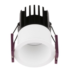 TURMERO LE61338 Oczko LED sufitowe Białe Kompaktowe aluminiowe