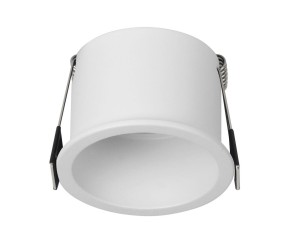 BOSCONIA LE61408 Oczko LED Sufitowe Walcowe Białe Matowe Kompaktowe