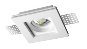 FERNANDO LE61536 Oczko sufitowe kwadratowe gipsowe LED o eleganckim designie