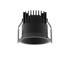 MALLORCA LE61576 Lampa zewnętrzna sufitowa o cylindrycznym kształcie czarna aluminiowa 78 mm