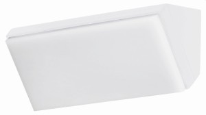 RIONEGRO LE71391 Kinkiet zewnętrzny prostokątny aluminiowo-akrylowy o podwyższonej odporności na wilgoć