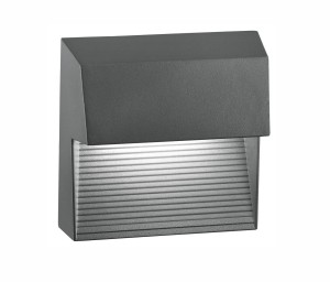 Tartangal LE71430 Kinkiet zewnętrzny Elegancka lampa aluminiowa o prostym kształcie z mlecznym szkłem