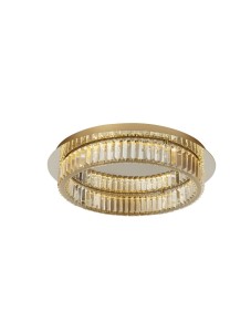 BAUTA LE42678 Okrągła lampa sufitowa LED z kryształami Elegancka oprawa