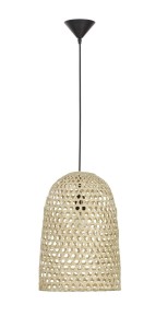 PALMAR elegancka ratanowa lampa wisząca 30cm