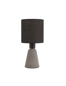 IBAGUE LE42967 Lampa stołowa betonowa z cylindrycznym abażurem Elegancka lampa