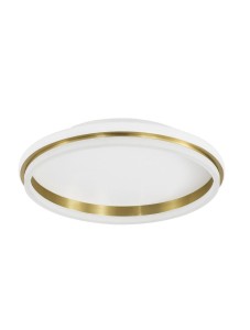 ACALA LE43326 Lampa sufitowa LED okrągła złota z akrylem