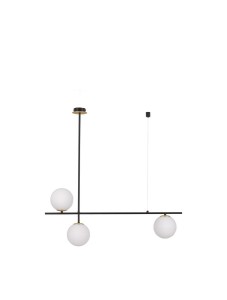 AEREO LE43368 Nowoczesna lampa wisząca Trzy kule Elegancka konstrukcja
