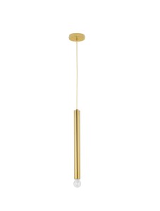 BAJAN LE43382 Nowoczesna lampa wisząca złota cylindryczna elegancka