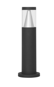 SALSIPUEDES LE73507 Ogrodowa lampa stojąca cylindryczna z aluminiowym stożkiem