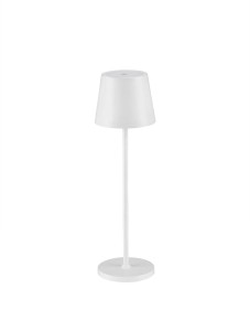 ADOBES LE73542 Lampa stołowa zewnętrzna z cylindrycznym kloszem i minimalistycznym designem