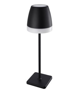 AGUITA LE73559 Lampa stołowa zewnętrzna o cylindrycznym kloszu z aluminiową podstawą