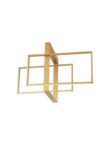 BALDO LE43580 Lampa sufitowa LED geometryczna rama aluminiowa jasne światło