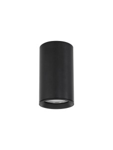 ACANCEH LE61627 Lampa sufitowa tuba cylindryczna czarna aluminiowa