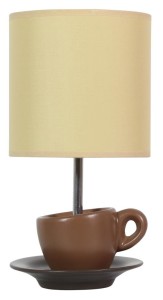 CYNKA LAMPA GABINETOWA 1X60W E27 BRĄZOWY