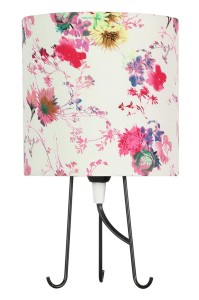 MICRA LAMPA GABINETOWA 1X40W E14 KWIATY RÓŻOWE