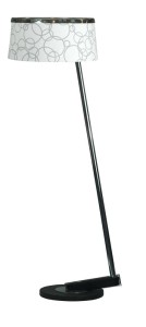 IMPRESJA LAMPA 1*60W E27 BIAŁA CHROM