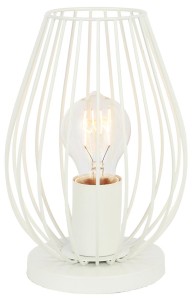 LAMPKA FACTORIA GABINETOWA 1X60W E27 BIAŁY MAT