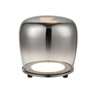 BERLOZ lampa stołowa 180mm czarna 17x18x18