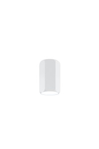 LAMPA SUFITOWA TUBA 1X25W GU10 6,3/12 BIAŁY