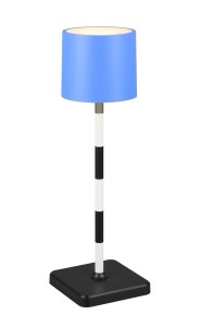 FERNANDEZ niebieska przenośna lampa akumulatorowa LED 1,5W CCT IP54