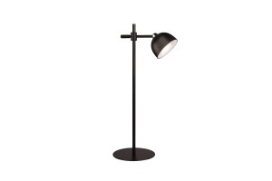 MAXIMA lampa biurkowa lub na klips czarna LED 3W DIM ładowana