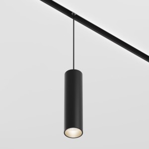 EXILITY Focus LED 12W CCT 36 st DALI lampa wisząca czarna do szyn magnetycznych
