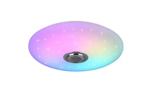 MUSICA plafon LED 33W RGB CCT z głośnikiem Bluetooth + pilot