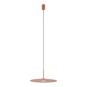 SIMONE TERRACOTTA 11412 lampa wisząca ceglasta fi 40cm 1xGX53
