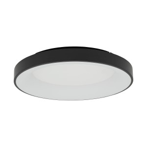 NIKKI ROUND LED BLACK 60W 4000K plafon fi 60cm