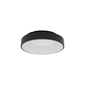 NIKKI ROUND LED BLACK 32W 3000K plafon fi 38cm