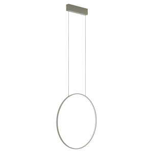 CIRCOLO LED M 21W 11401 wisząca obręcz w pionie 60cm silk olive 3000K