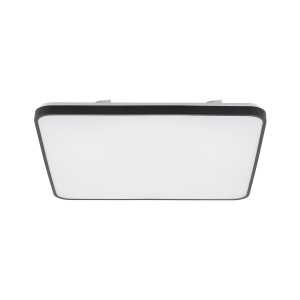 AGNES SQUARE LED PRO 64W 3000K plafon hermetyczny 63,5cm IP44 czarny