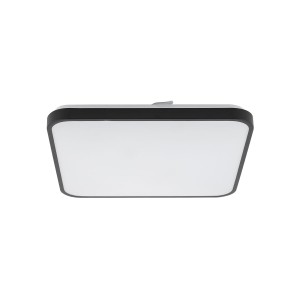 AGNES SQUARE LED PRO 32W 3000K plafon hermetyczny 43,5cm IP44 czarny