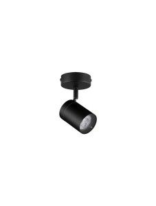AGUAYTIA LE44978 Czarny Reflektor Metalowy Cylindryczny Regulowany