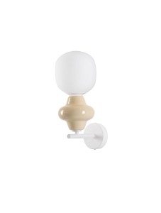 VILROSA LE44572 Lampa ścienna ceramiczna skandi kremowa