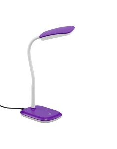 BOA R52431193 lampa biurkowa liliowo-biała LED 3,5W ściemnianie dotykowe