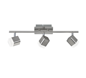 ROUBAIX R82153107 lampa ścienna sufitowa LED 3x3,5W nikiel mat regulowany