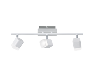 ROUBAIX R82153131 lampa ścienna sufitowa LED 3x3,5W biały mat regulowany