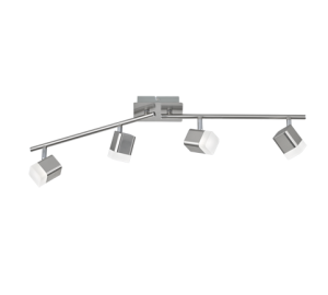 ROUBAIX R82154107 lampa sufitowa LED 4x3,5W nikiel mat regulowana